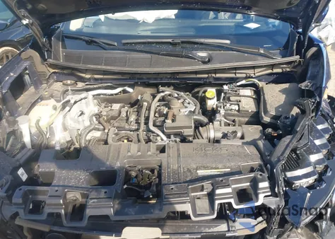 2025 Nissan Kicks Sv Fwd from USA, damaged, VIN 3N8AP6CA8SL400034